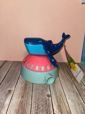Sun Squad Spinning Whale Play Sprinkler Outdoor Water Toy